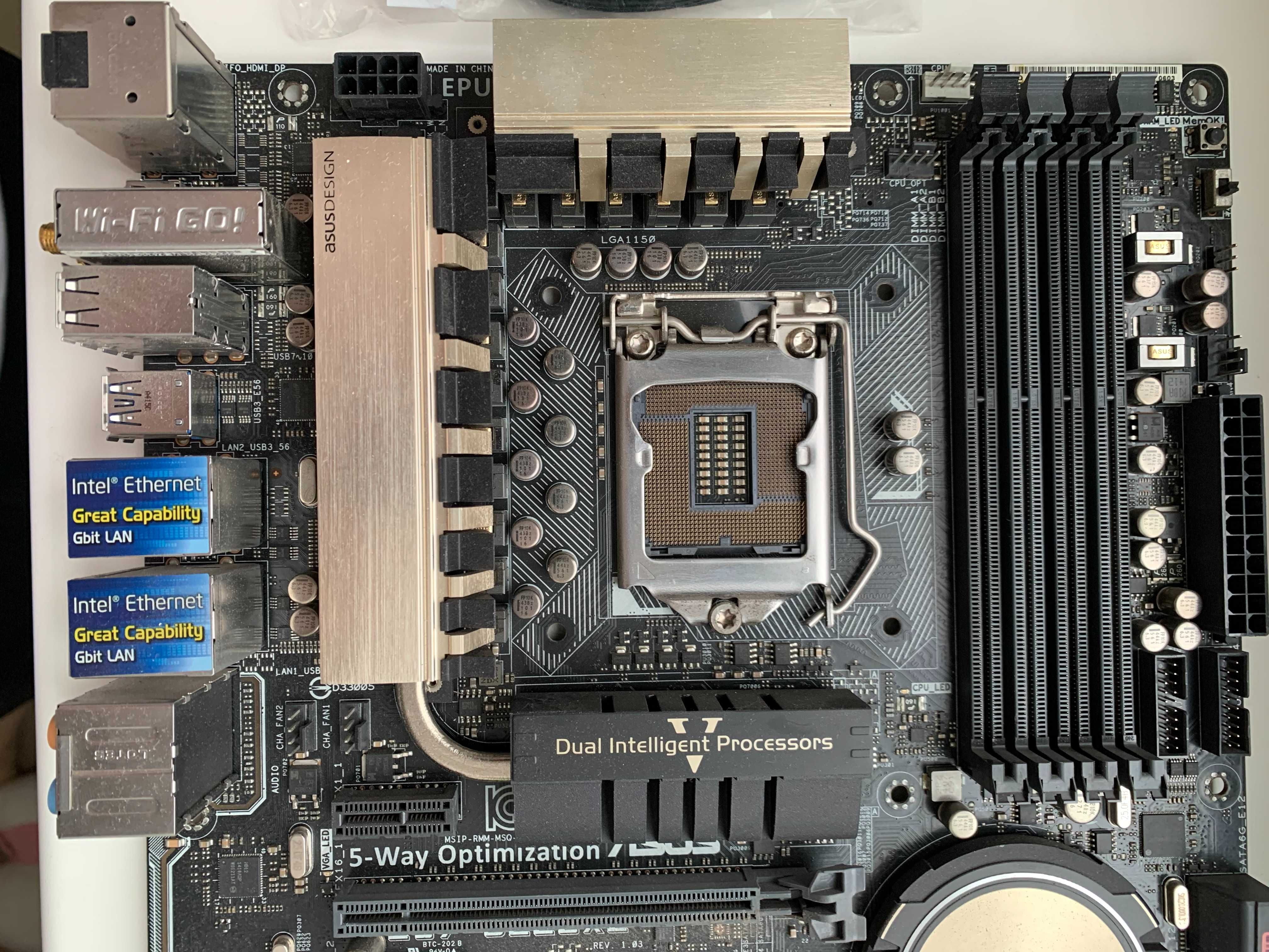 Несправна мат плата Asus Z97-Deluxe Motherboard Intel Z97 Atx Lga 1150