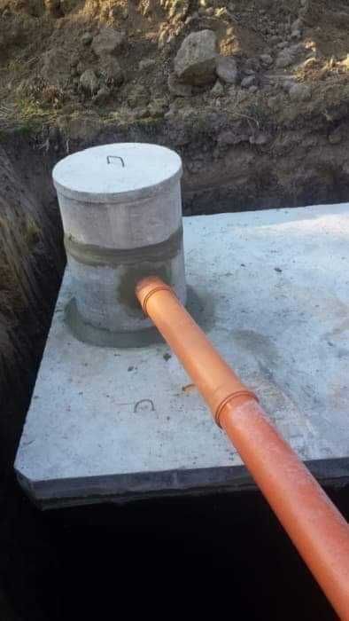 Szambo Betonowe / Zbiornik betonowy na wodę na deszczówkę / PRODUCENT