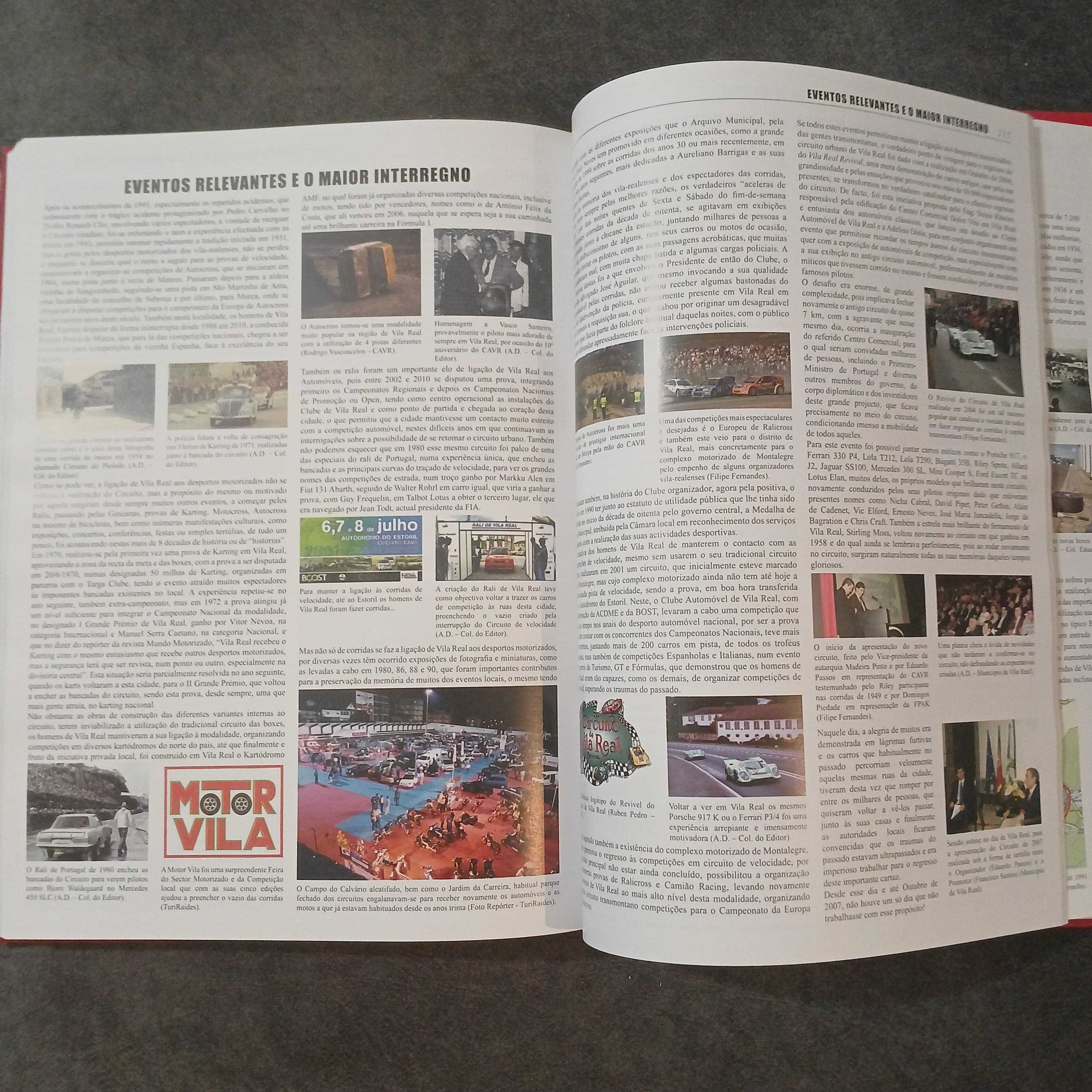 Livro - Circuito de Vila Real , Velocidade na Cidade de Eduardo Passos