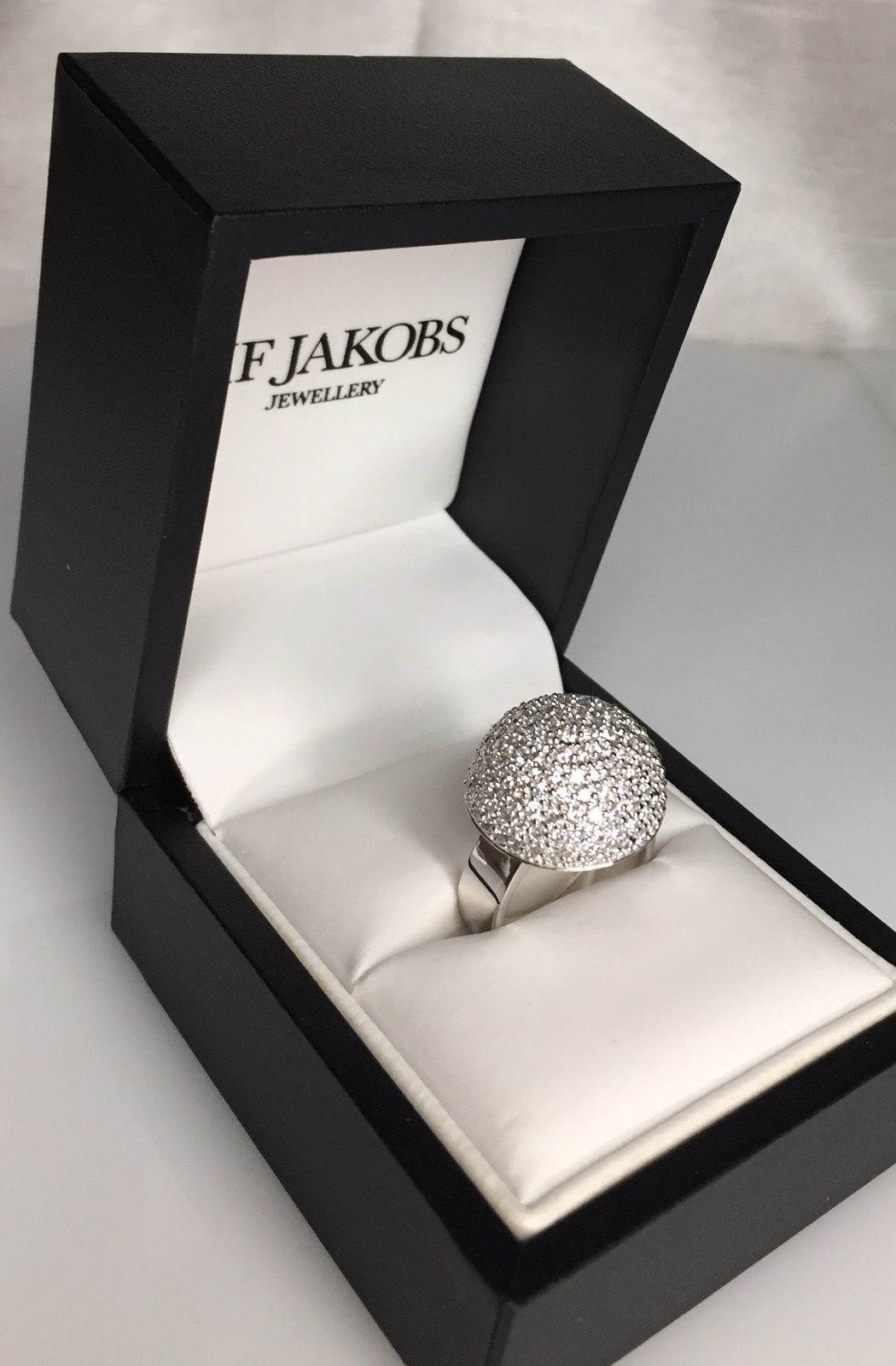 Серебряное кольцо Sif Jakobs,  Thomas Sabo, цирконій , р. 52, 54, 56