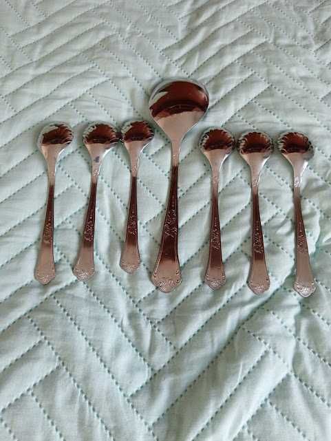 Conjunto sobremesa em inox 18/10 Mafil