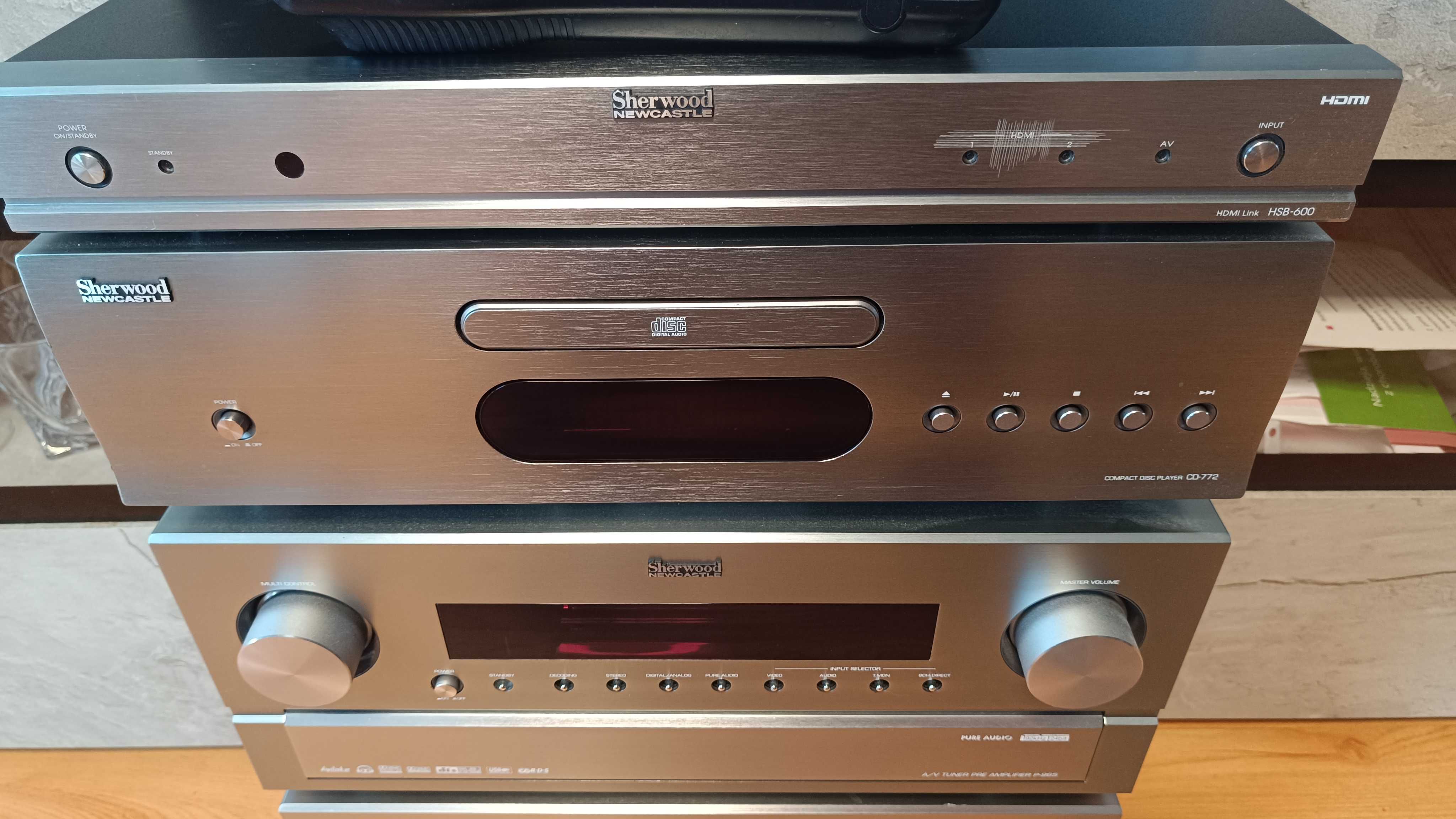 Sherwood  P-965 , A-965  ,CD-772 ,HSB - 600