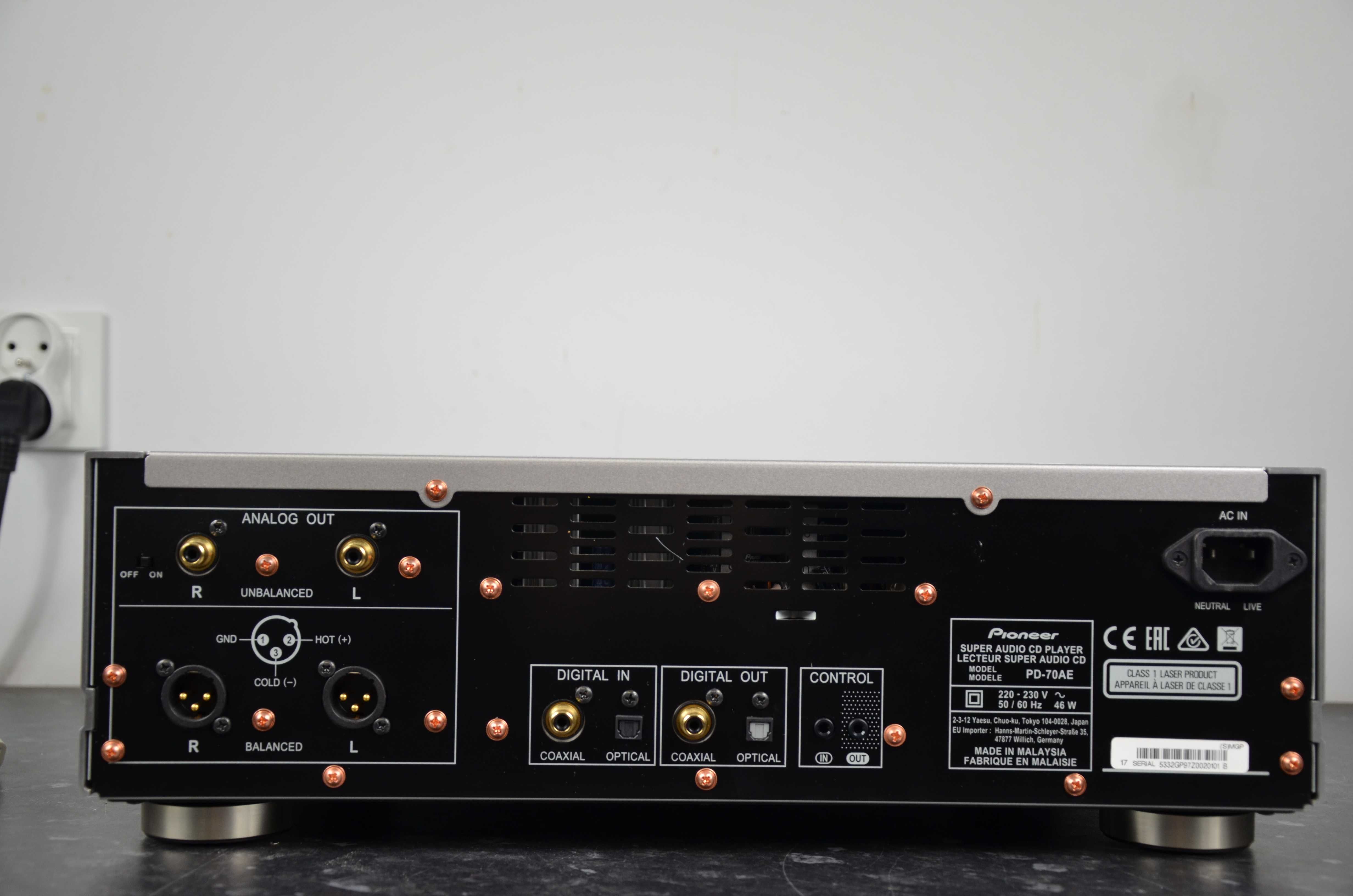 Odtwarzacz PIONEER PD-70AE CD SACD Pilot Okazja HI-END