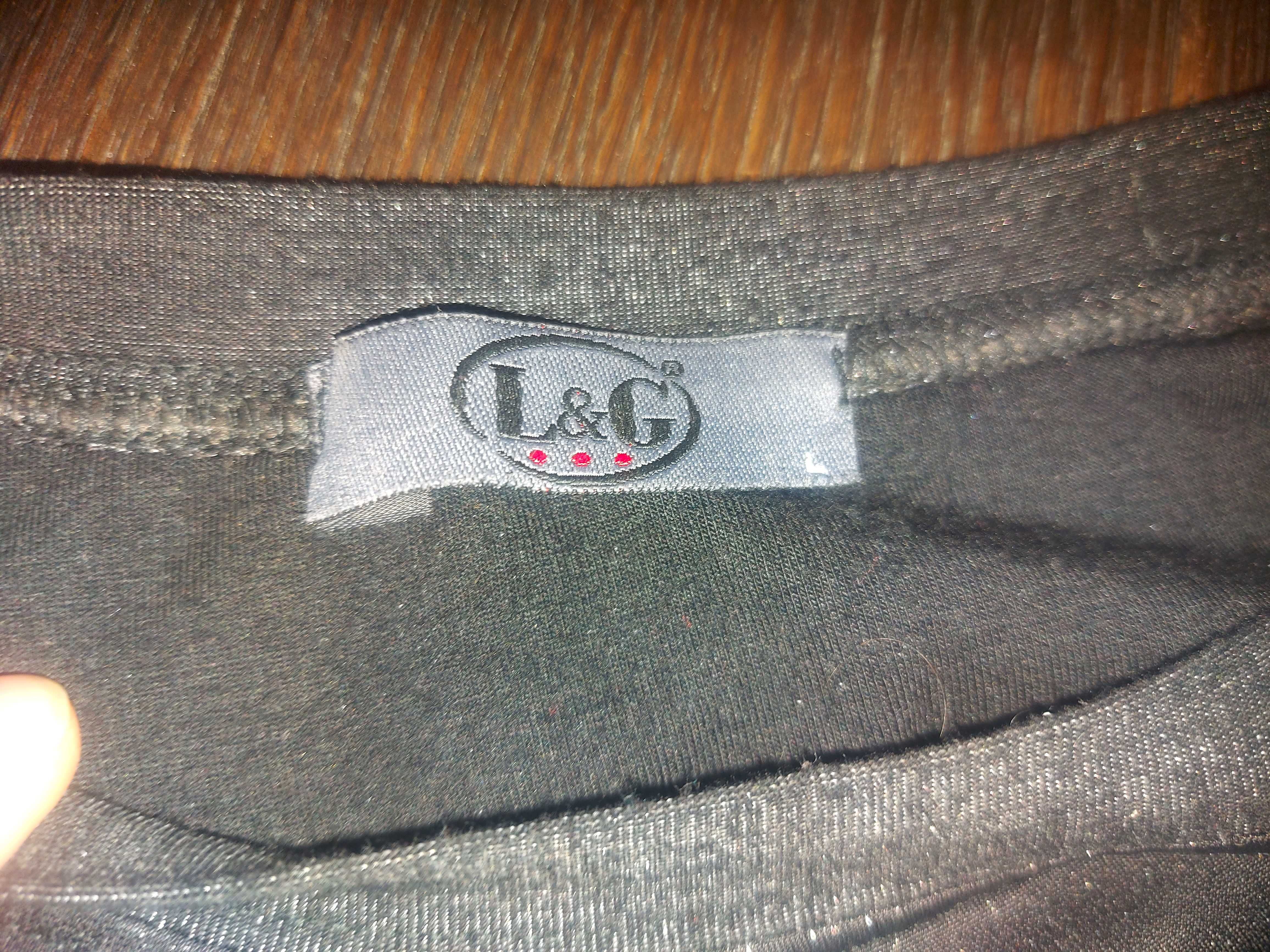 Longsleeve Koszulka Imitacja Skóry Węża L&G rozm L jak Nowa