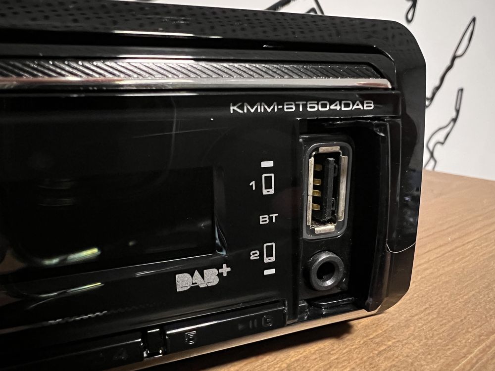 Auto rádio Kenwood KMM-BT504DAB