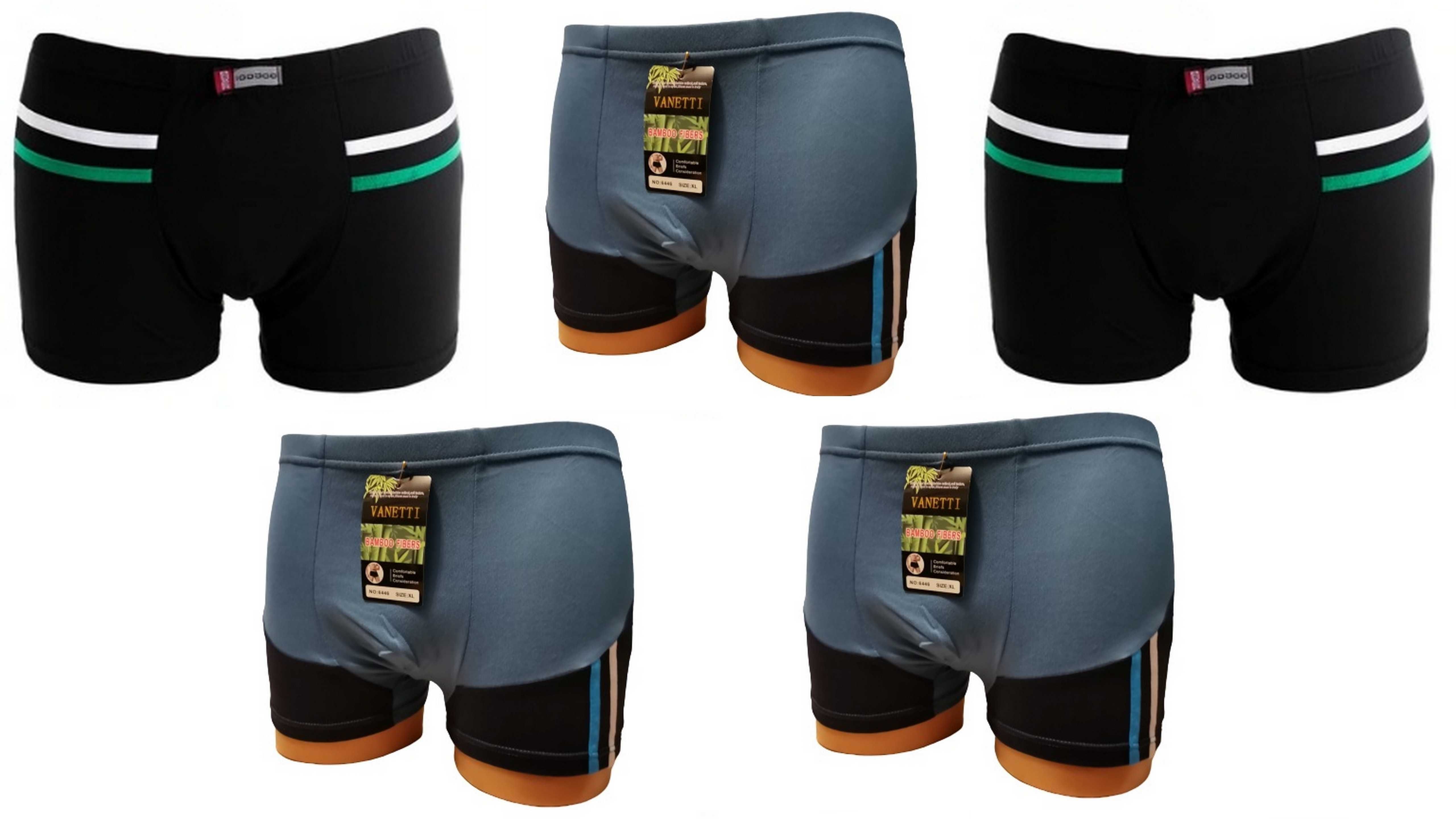 20 par Męskie bokserki bambusowe 20 par rozmiary od XL - 7XL MEGA CENA