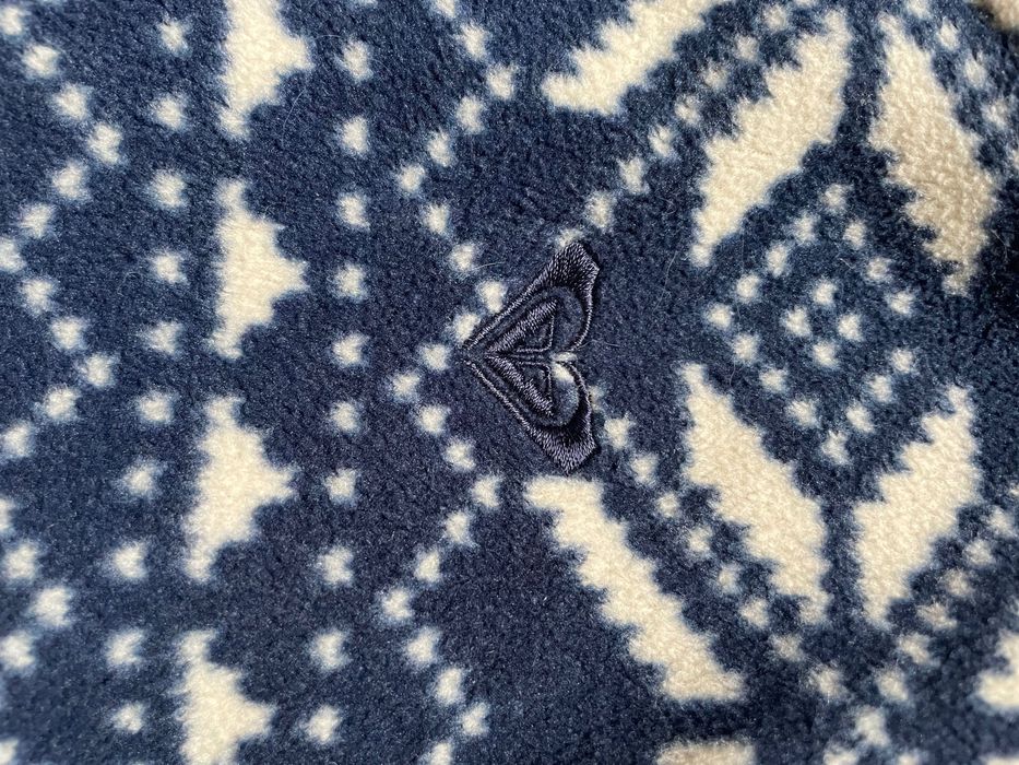 Kurtka bluza ciepła polarowa z kapturem na zamek  firmy Roxy