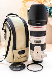 Canon 70-200 F2.8 USM - Completa + Filtro UV Oferta