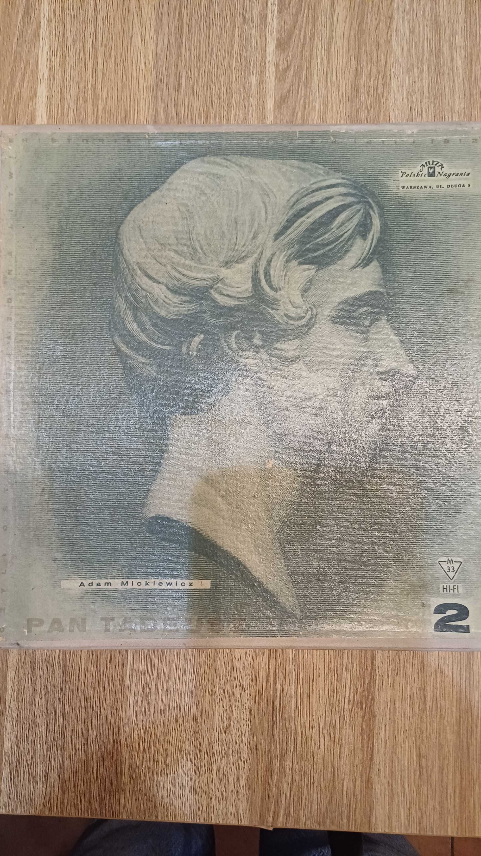 Pan Tadeusz na winylach ks. VIII-XII