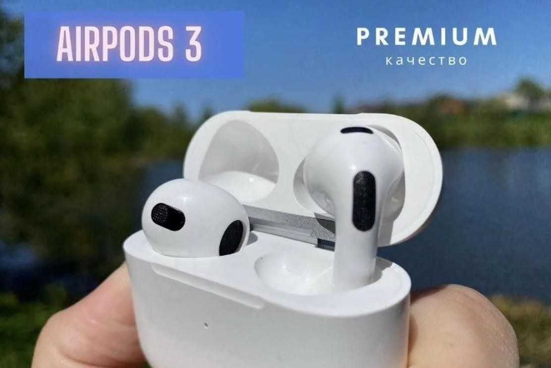 airpods 3 Бездротові навушники 1в1 Від прямих постачальників