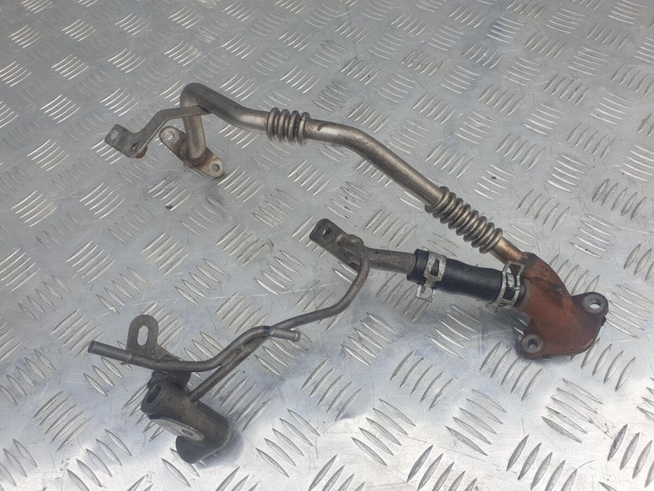 Трубка обратки масла с турбины 2.2 SH01142K0 Mazda CX-5 KE разборка