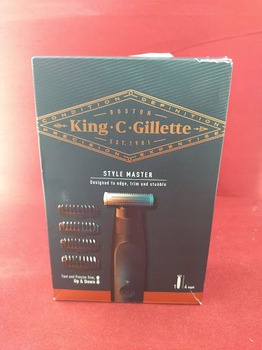 uszkodzony gillette king c. gillette stylemaster maszynka do golenia