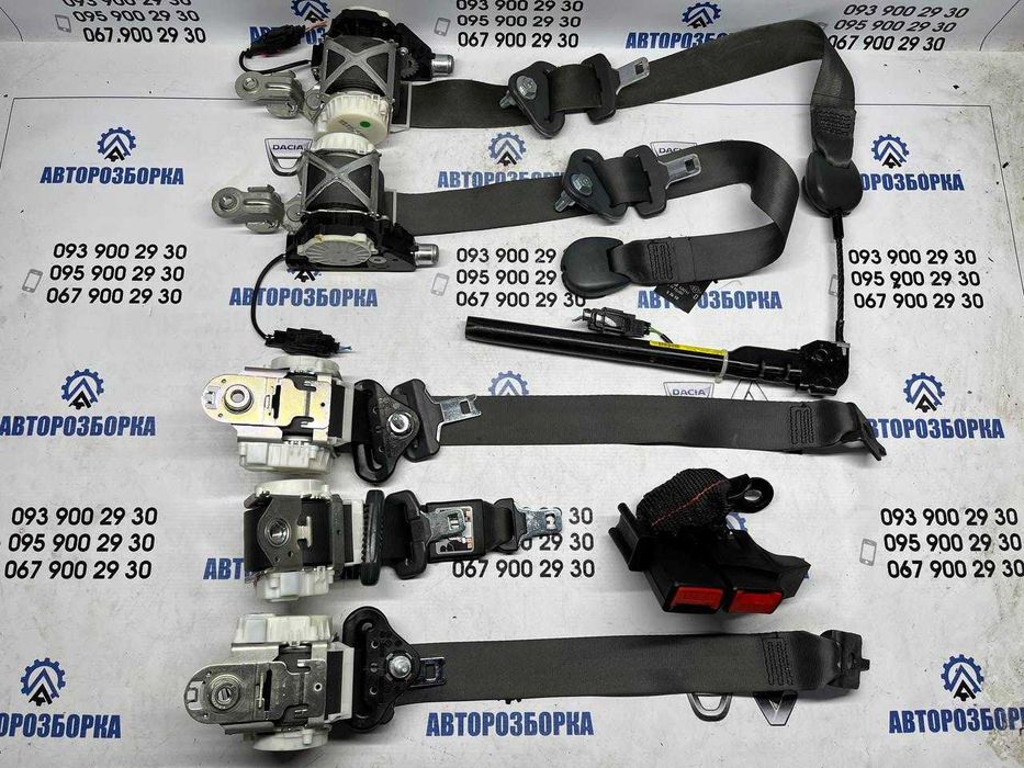 Ремні безпеки RENAULT CLIO 3 Пасок безпеки РЕНО КЛІО 3 (2005-2013)