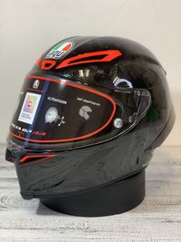 Agv pista gp rr perfomance и matte carbon iridium шлем