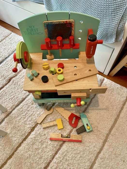 Bancada de carpintaria em madeira - le toy van