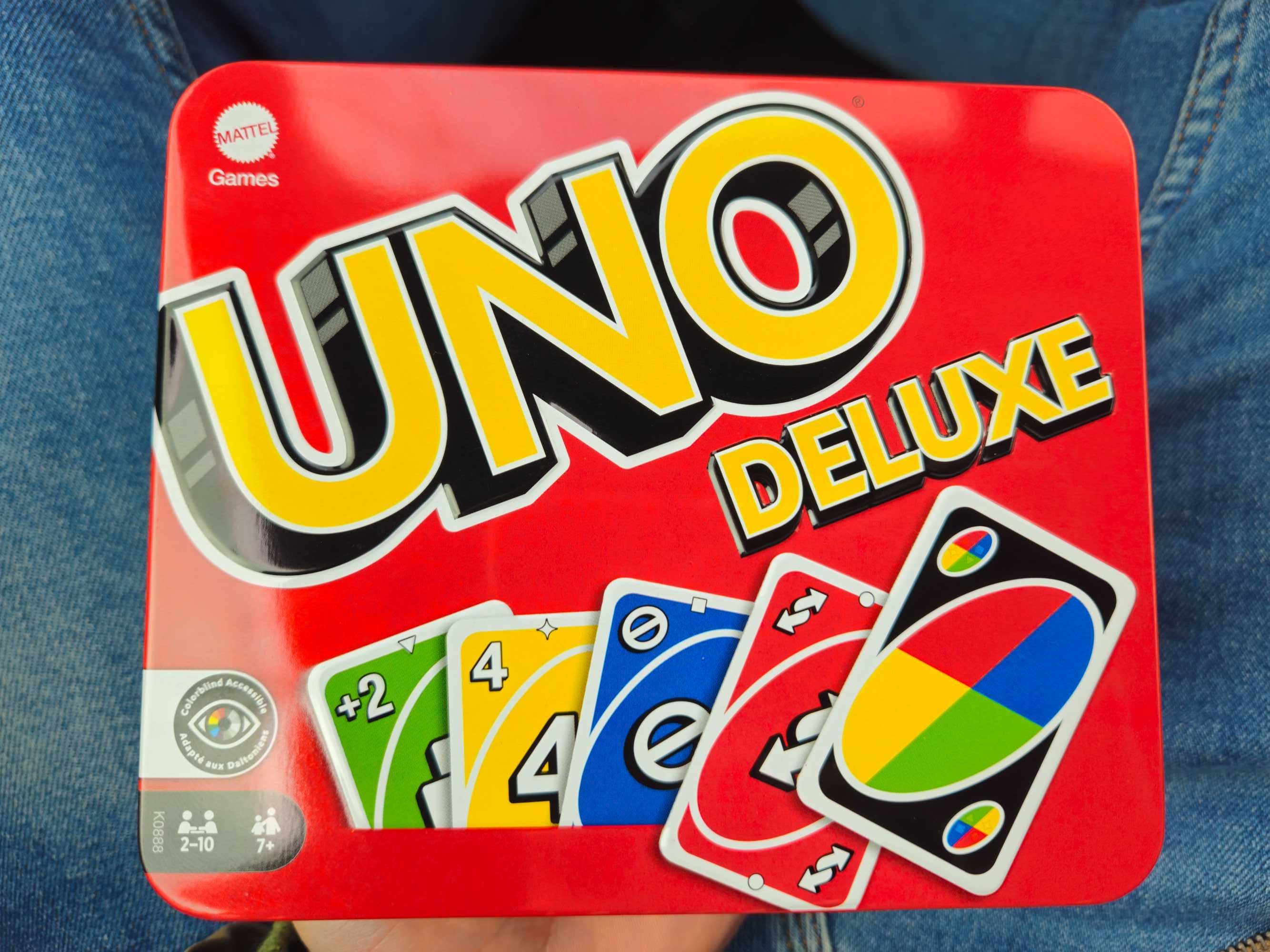 Baralho cartas UNO Deluxe
