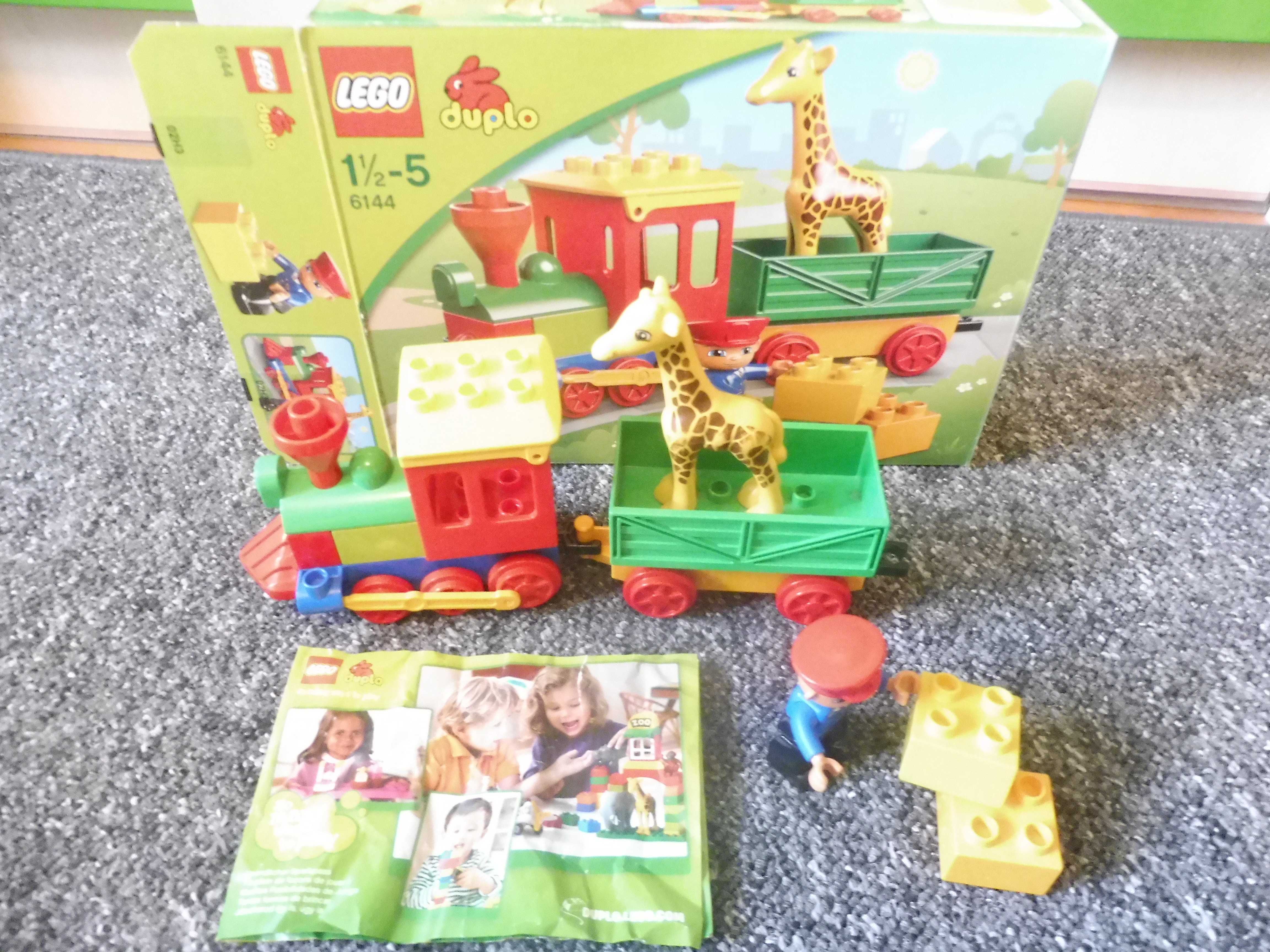 Lego 6144 Pociąg ciuchcia w zoo klocki Duplo