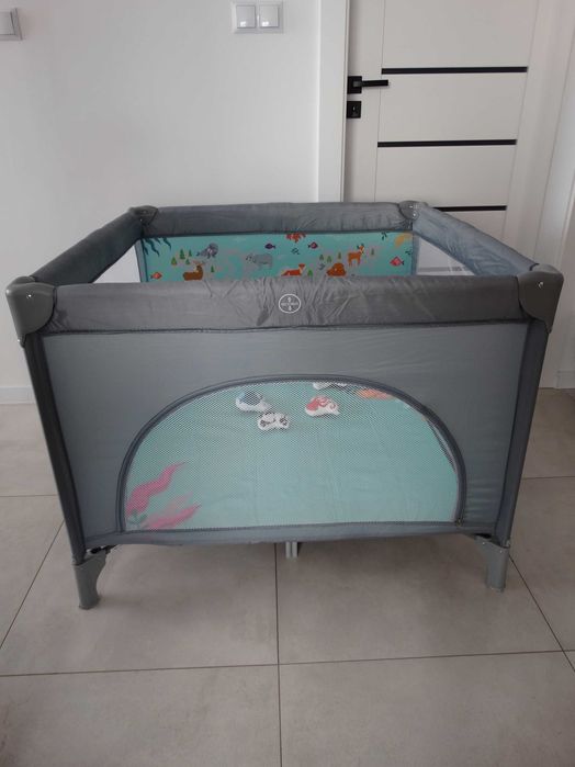 LIONELO MILLE Łóżeczko 2 w 1 Turystyczne i Kojec dziecięcy 100x100cm
