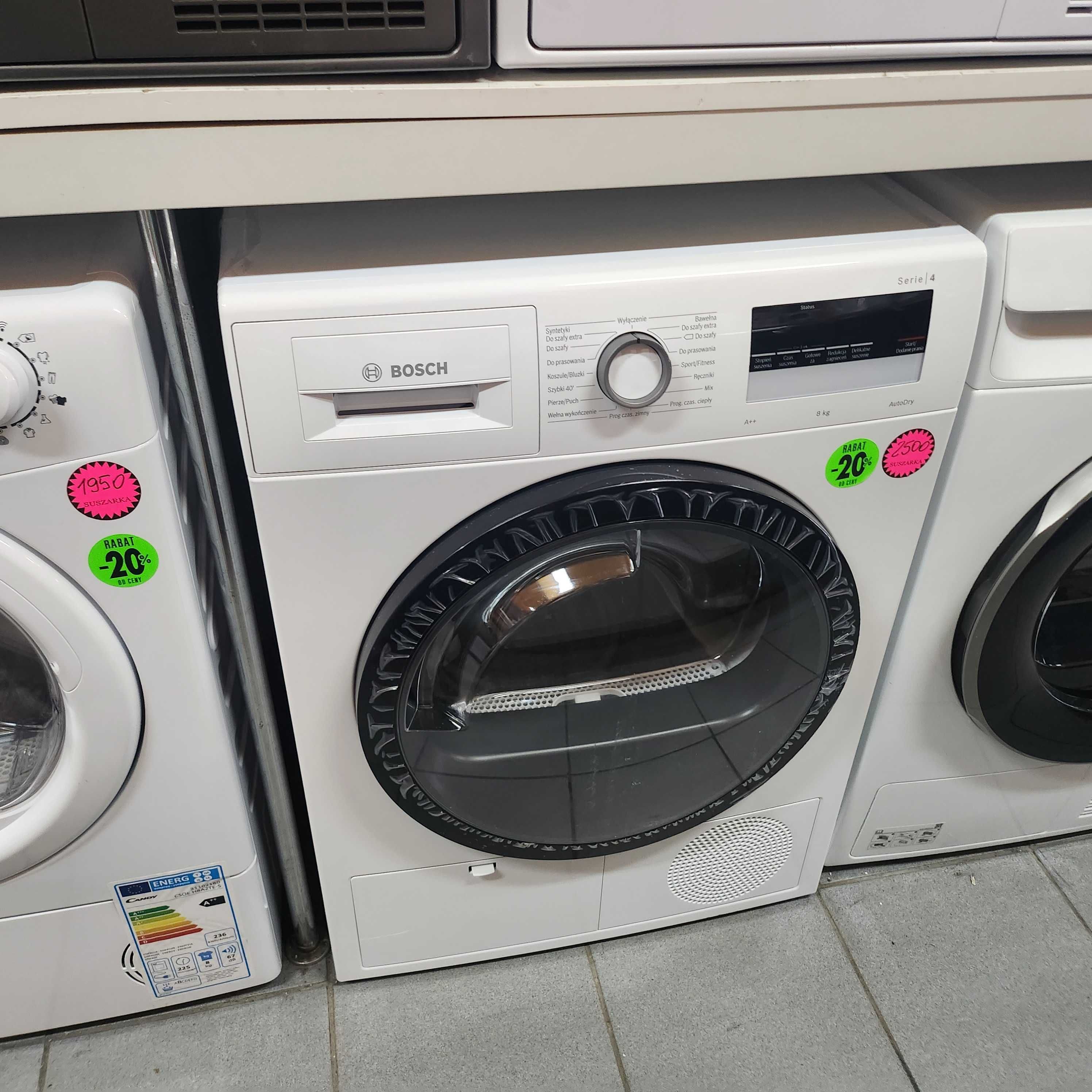 JANKI AGD Suszarka kondensacyjna Bosch WTH85V0SPL