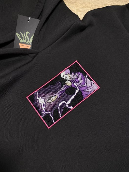 Худі з аніме вишивкою, Наруо, Токійский гуль, Атака титанів.