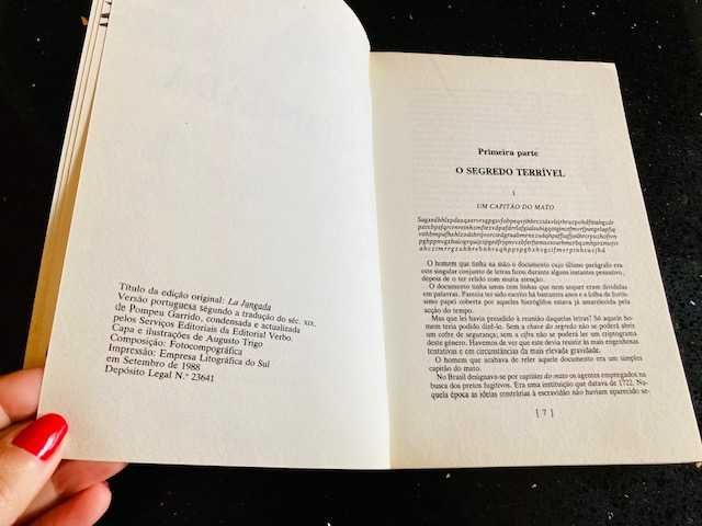 Livro "A Jangada" de Júlio Verne