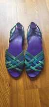 Sandały crocs huarache w10 41 42 gumowe