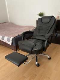Fotel biurowy z masazem