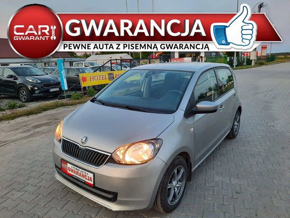Skoda Citigo Skoda Citigo 1.0B 75KM 2017r 5D Klima GrzaneFotele El. Szyby ALU14