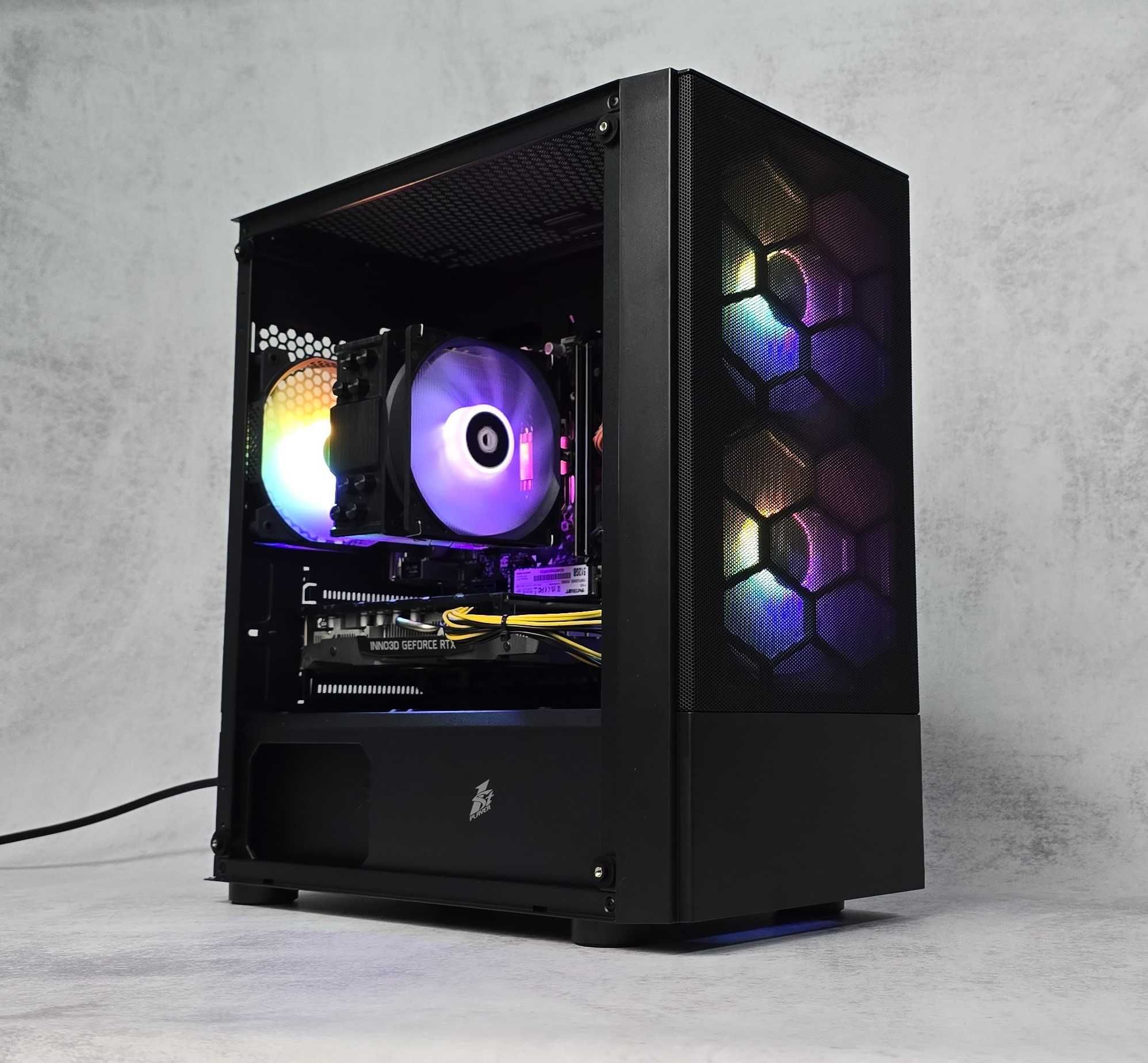 Ігровий комп'ютер Ryzen 5 5500 16/512 RTX2060 8Gb GDDR6 600W ПК Новий!