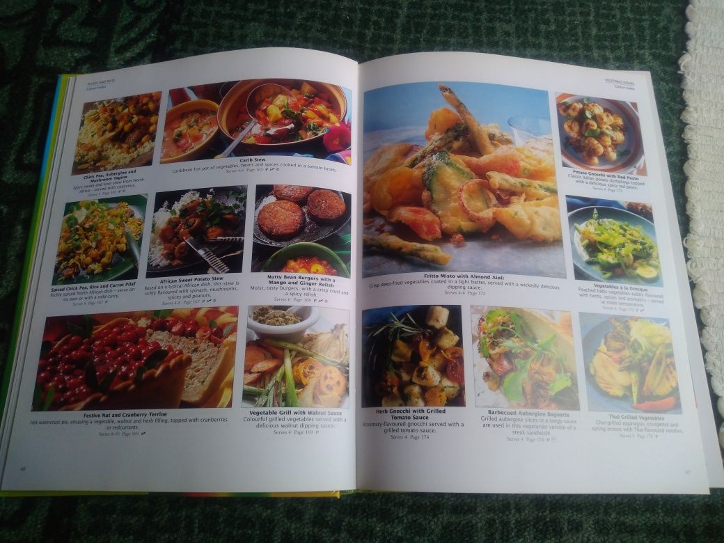 Step by step Vegetarian Cookbook przepisy wegetariańska kucharska weg