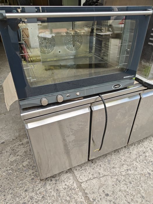 Пароконвектомат конвекционная печь Unox xft 193 rosella бу