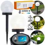 Lampa solarna led wbijana solarna kula led 400k