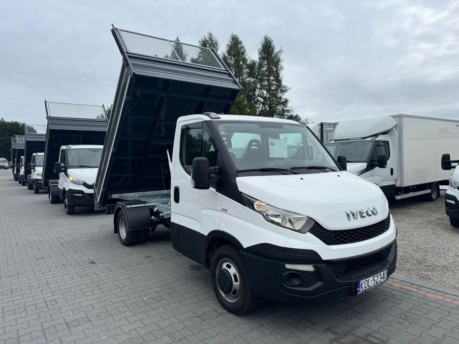 Iveco 35c13,,35c14,,35c15  IVECO DAILY 35C13 NOWY Wywrot Kiper 3 str. HAK 3,5T