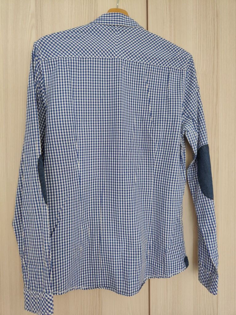 Zestaw 2szt. Męska koszula w kratkę M 38 Zara Reserved