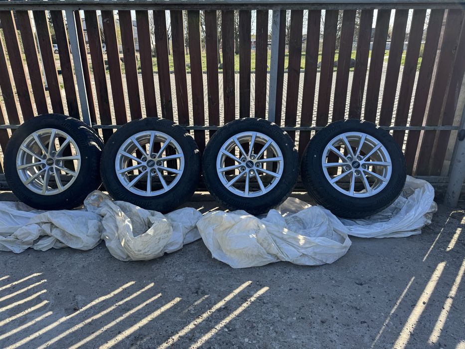 Felgi aluminiowe Audi A6 koła letnie 225/60 r17 cena za komplet