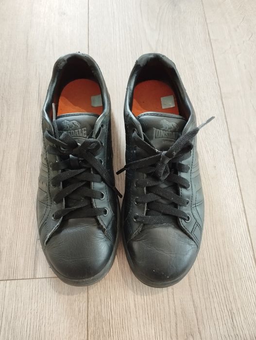 Czarne buty Adidasy sneakersy Lonsdale 39 40 skóra