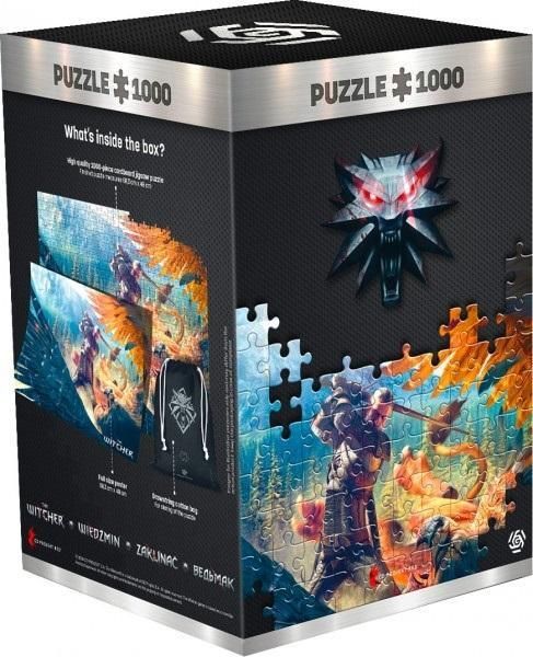 Puzzle 1000 Wiedźmin: Griffin Fight, Good Loot