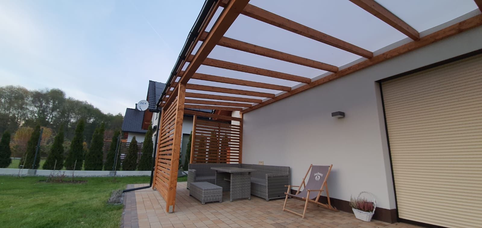 Pergola drewniana, konstrukcje aluminiowe,zadaszenie, Wiaty samochodow