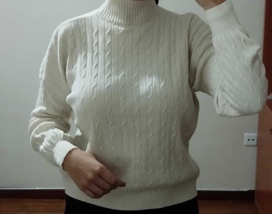 Camisola Quente Bege