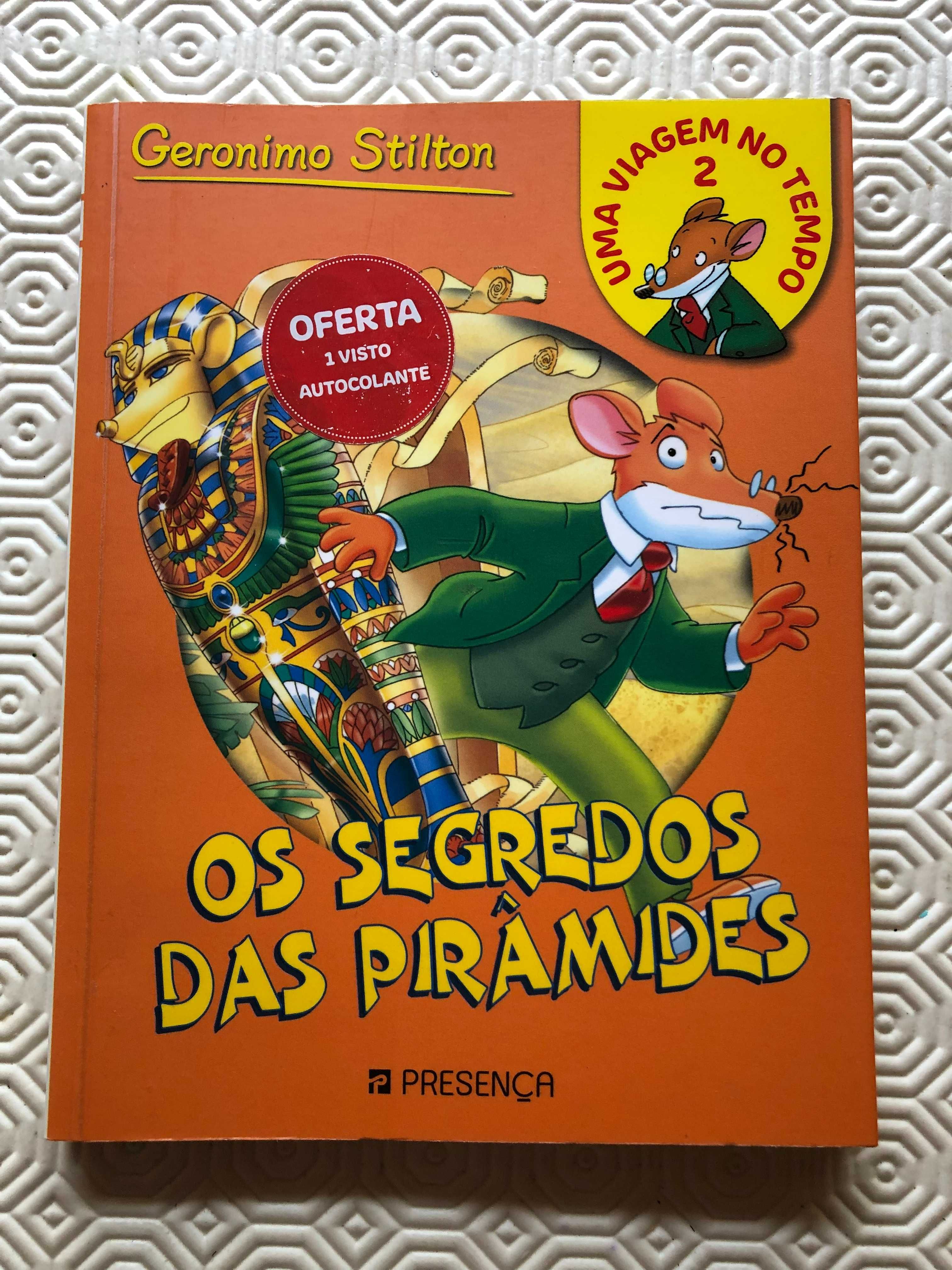 Livros Geronimo e Tea Stilton + Disney histórias clássicas/crianças