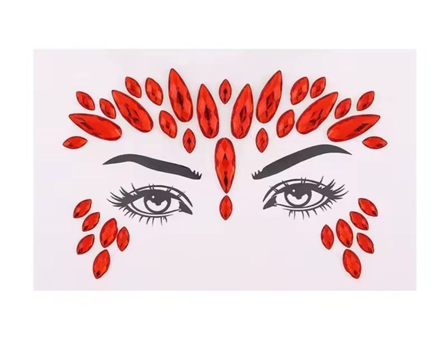 Стрази нові.Прикраси для обличчя