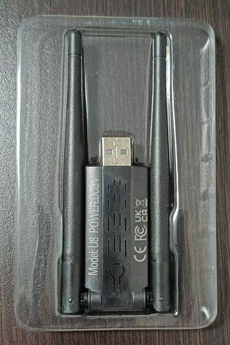 Ретранслятор U&P WR01 Wi-Fi Repeater 300M 2.4GHz Black (PRN-WR01-BK)
