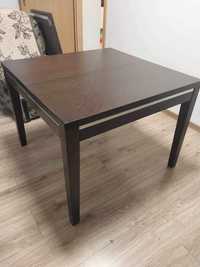Stół rozkładany 1x1 m do 1,80 m. Drewniany solidny. Bydgoskie Meble.