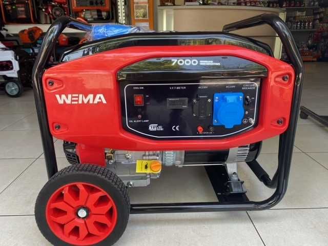 Agregat prądotwórczy WEIMA WM7000-EL. START AVR 7kW 420cm3 C. BRUTTO!