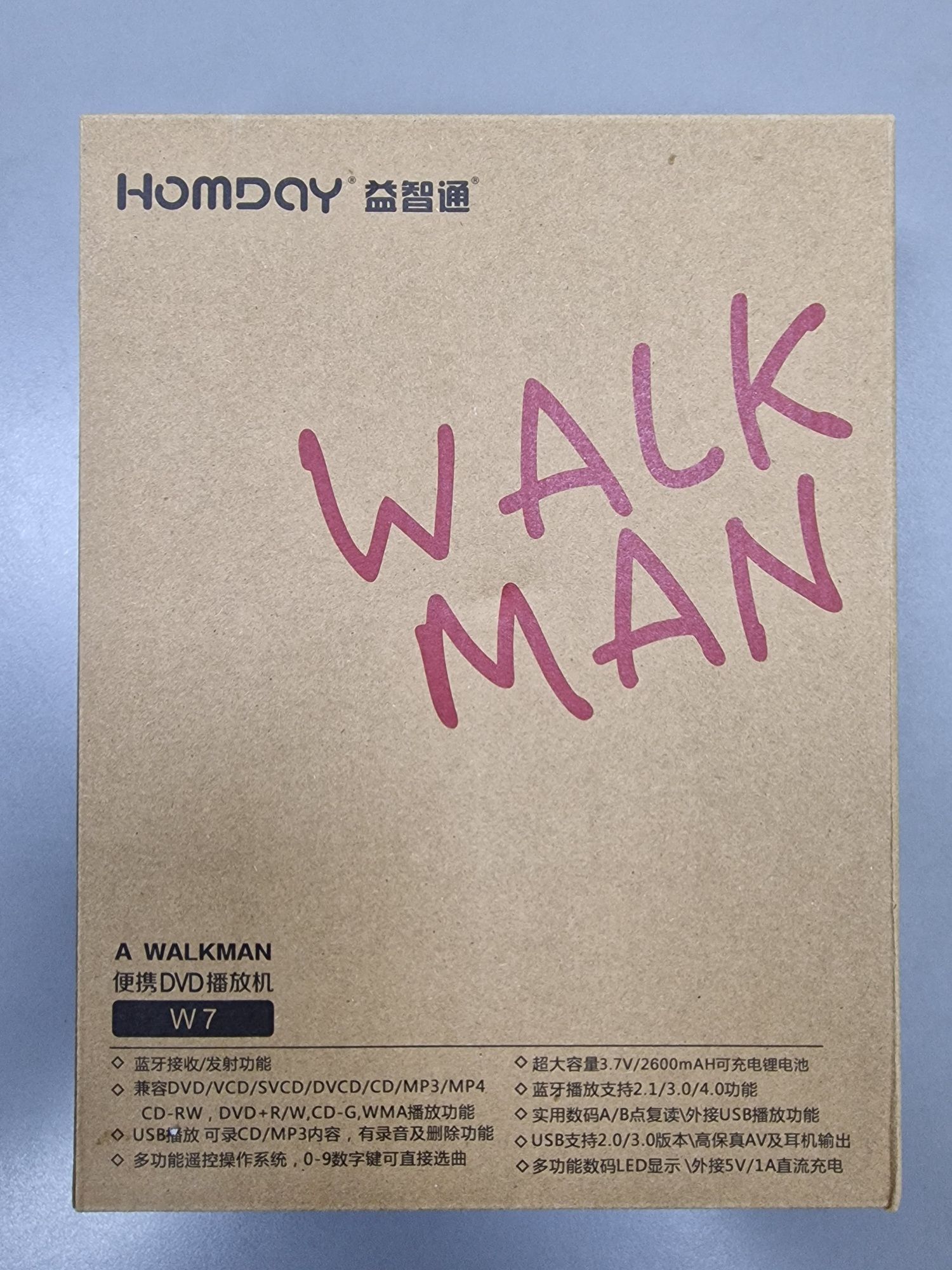 CD DVD MP3 MP4 плеер Walkman Homday
