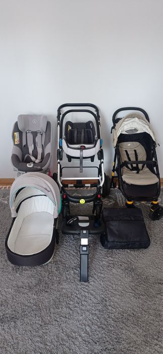 Wózek 2w1 fotelik isofix