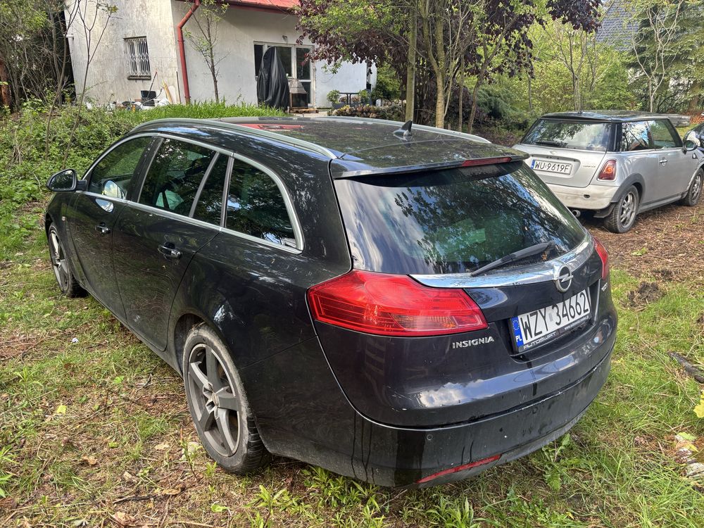 Opel po wypadku