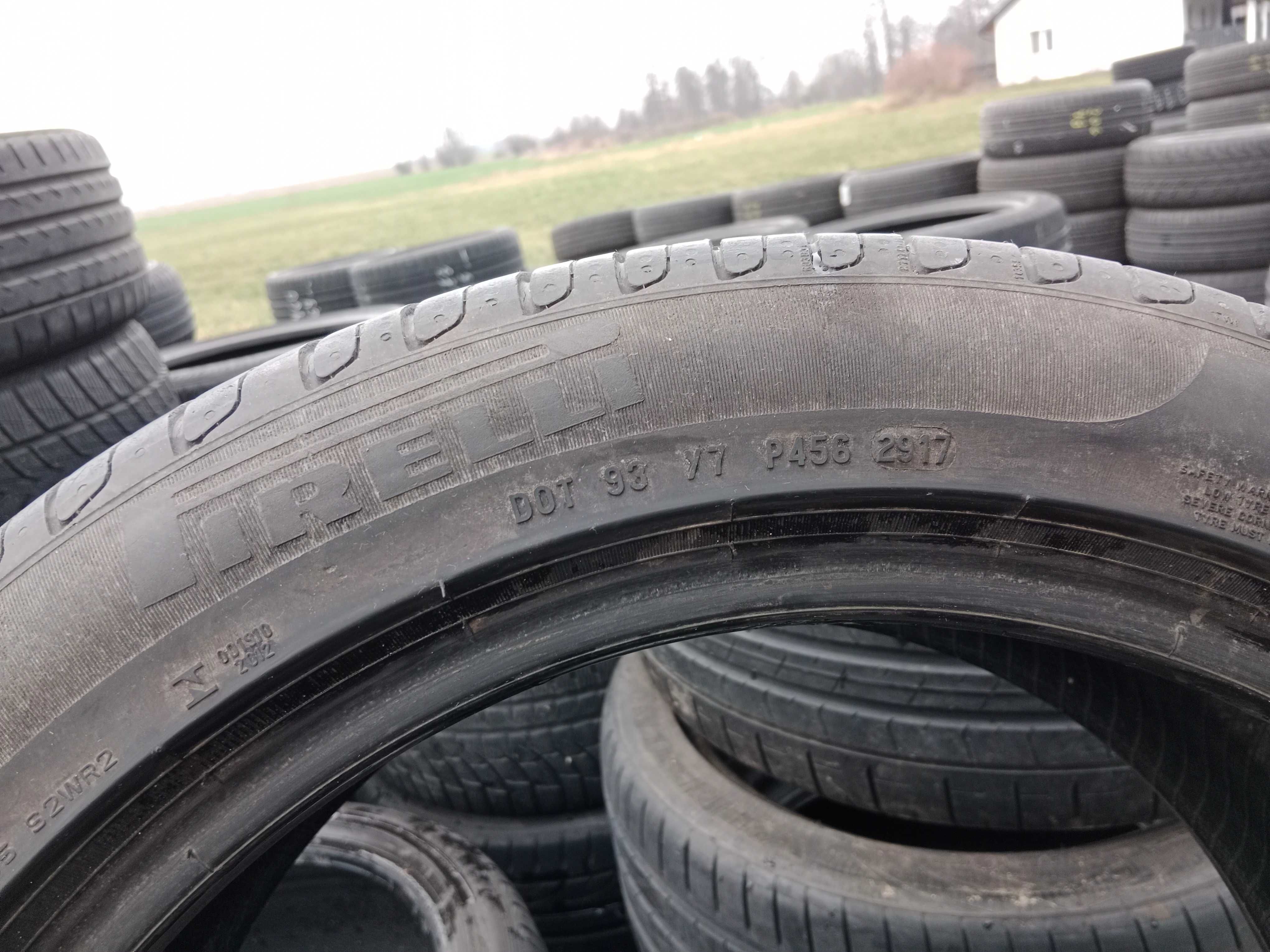 Opona używana 225/50R18 Pirelli Cinturato P7 Run Flat 1szt.