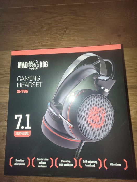 Słuchawki Gamingowe Mad Dog GH705