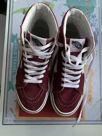 Botas vans bordeaux